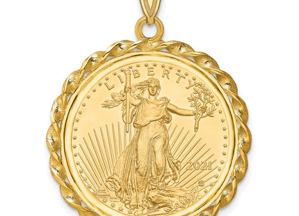14k Yellow Gold Pendants Style C8180 - Classique Jewelry Inc.