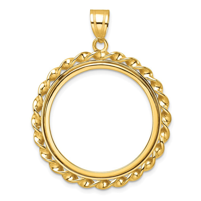 14K gold pendant