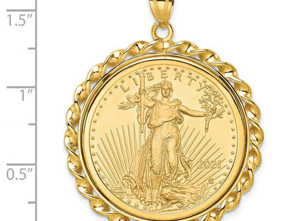 14k Yellow Gold Pendants Style C8180 - Classique Jewelry Inc.