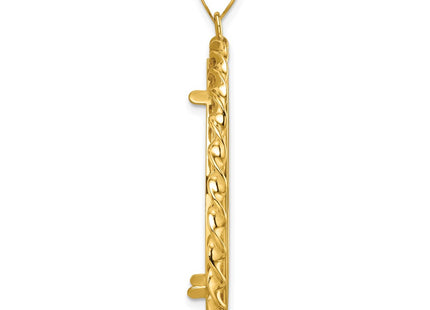 14k Yellow Gold Pendants Style C8180 - Classique Jewelry Inc.