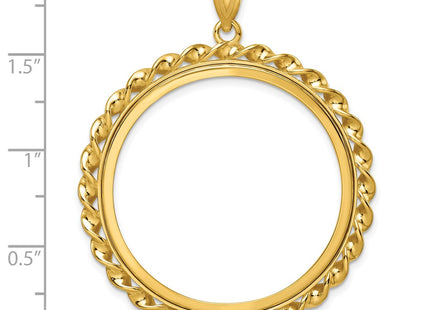 14k Yellow Gold Pendants Style C8180 - Classique Jewelry Inc.