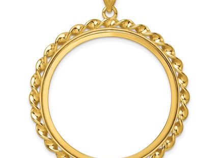 14k Yellow Gold Pendants Style C8180 - Classique Jewelry Inc.