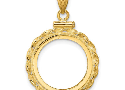 14k Yellow Gold Pendants Style C8182 - Classique Jewelry Inc.