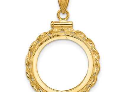 14k Yellow Gold Pendants Style C8182 - Classique Jewelry Inc.