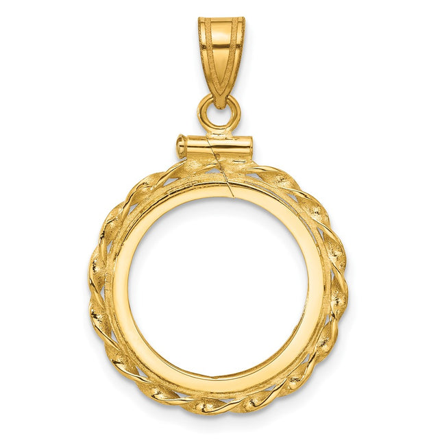 14K gold pendant