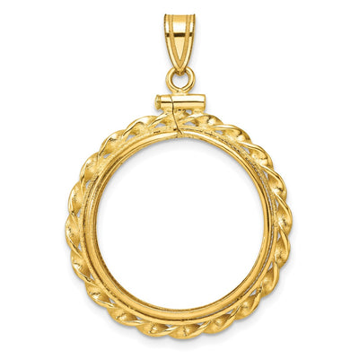 14K gold pendant