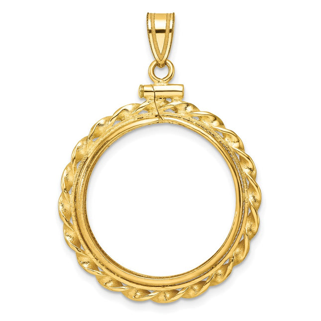 14K gold pendant