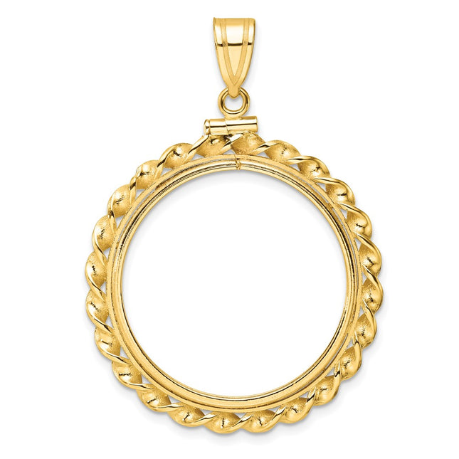 14K gold pendant