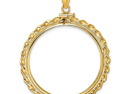14K gold pendant, another view
