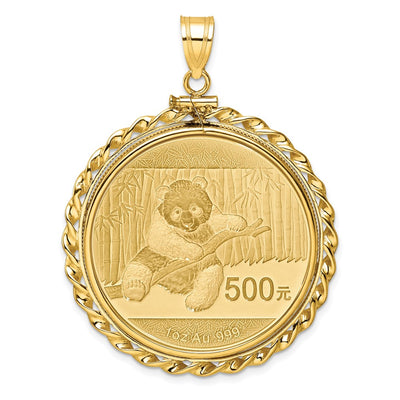 14K gold pendant