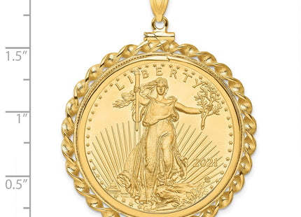 14k Yellow Gold Pendants Style C8182 - Classique Jewelry Inc.
