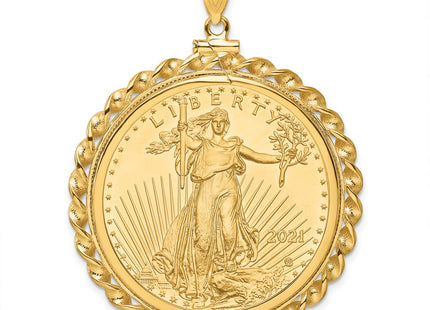 14k Yellow Gold Pendants Style C8182 - Classique Jewelry Inc.