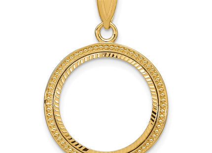 14K gold pendant