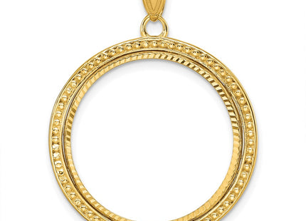 14k Yellow Gold Pendants Style C8183D - Classique Jewelry Inc.