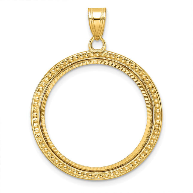 14K gold pendant