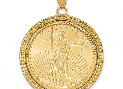 14k Yellow Gold Pendants Style C8183D - Classique Jewelry Inc.