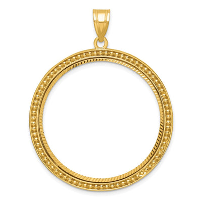 14K gold pendant