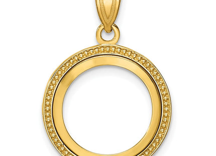 14K gold pendant