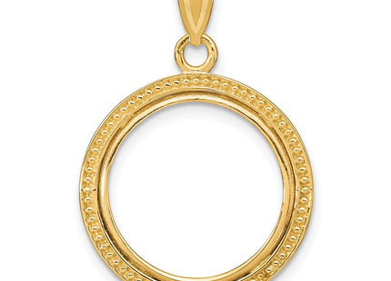 14K gold pendant