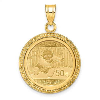 14K gold pendant