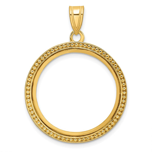 14K gold pendant