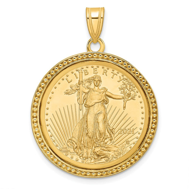 14k Yellow Gold Pendants Style C8183 - Classique Jewelry Inc.