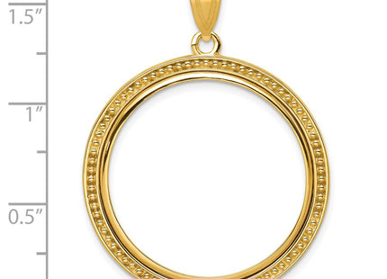 14K gold pendant, further view