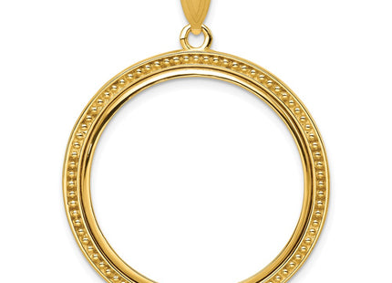 14K gold pendant