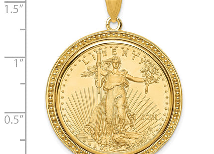 14k Yellow Gold Pendants Style C8183 - Classique Jewelry Inc.