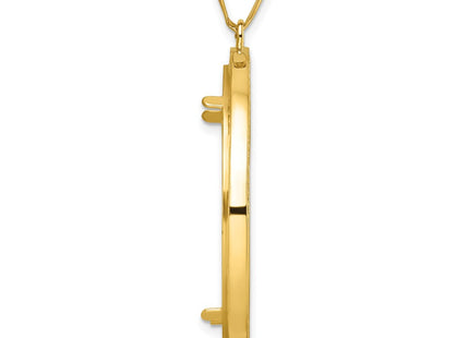 14k Yellow Gold Pendants Style C8183 - Classique Jewelry Inc.