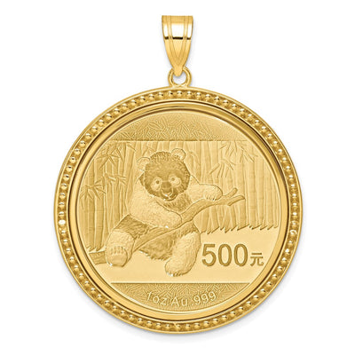 14K gold pendant