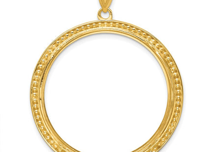 14K gold pendant, another view