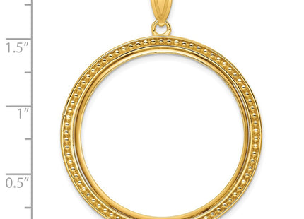 14K gold pendant, further view