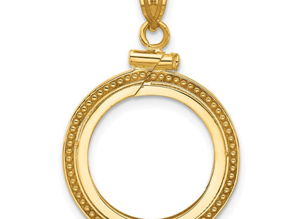 14k Yellow Gold Pendants Style C8184 - Classique Jewelry Inc.
