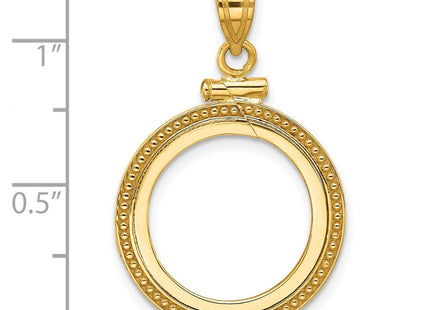 14k Yellow Gold Pendants Style C8184 - Classique Jewelry Inc.