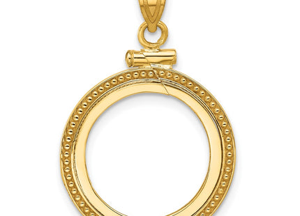 14k Yellow Gold Pendants Style C8184 - Classique Jewelry Inc.