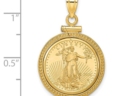 14k Yellow Gold Pendants Style C8184 - Classique Jewelry Inc.