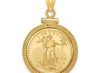 14k Yellow Gold Pendants Style C8184 - Classique Jewelry Inc.
