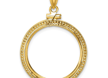 14K gold pendant, another view