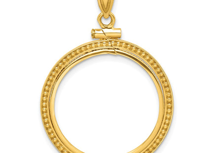 14K gold pendant