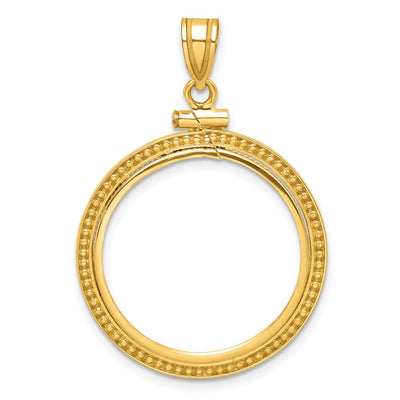 14K gold pendant