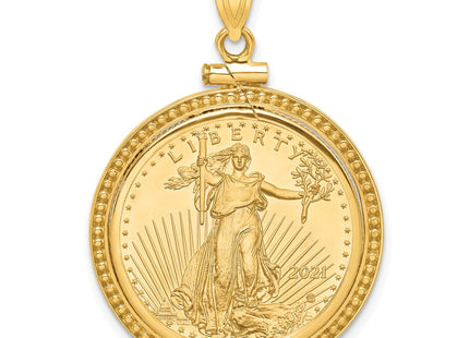 14k Yellow Gold Pendants Style C8184 - Classique Jewelry Inc.
