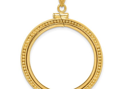 14K gold pendant