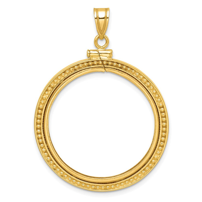14K gold pendant