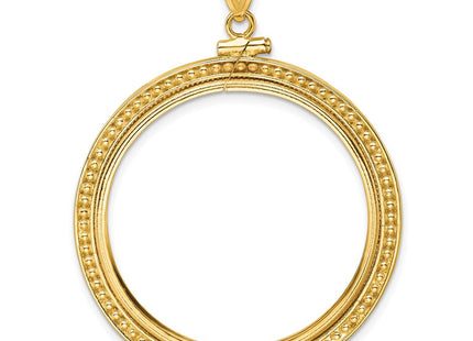 14K gold pendant, another view