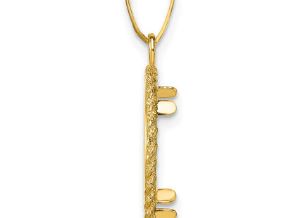 14k Yellow Gold Pendants Style C8185D - Classique Jewelry Inc.