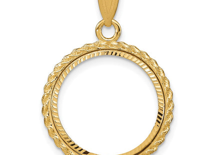 14K gold pendant
