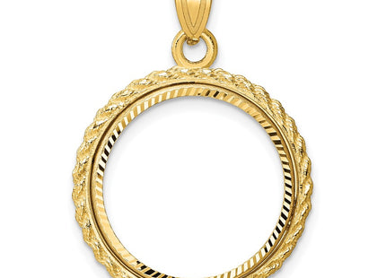 14K gold pendant