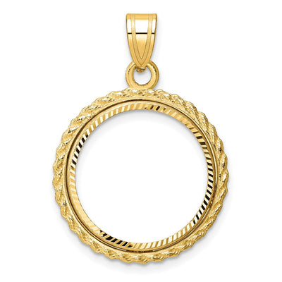 14K gold pendant
