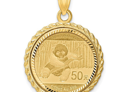 14k Yellow Gold Pendants Style C8185D - Classique Jewelry Inc.